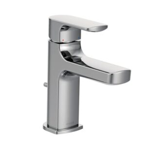 Moen® 6908 Rizon One-Handle Low-Arc Bathroom Faucet, Chrome