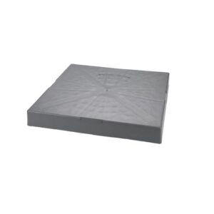 Alltemp EL3030-3 E Lite® Equipment Pad, 30 x 30 x 3 in, Polypropylene, Gray