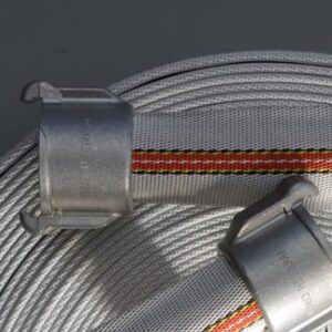 Mercedes Textiles 170250501TC + 5340QC43 Forestream Clear Hose Assembly, 2-1/2 in, 50 ft, With QC Ends, White