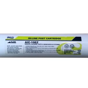 Waterite FWIC10Q Excelpure In-Line Carbon Filter, 10 in, QC