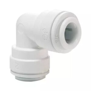 John Guest® PP0312W-US Union Elbow, 3/8 in, Polypropylene