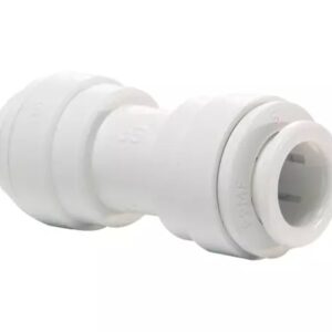 John Guest® PP0408W-US Union Connector, 1/4 in, Polypropylene