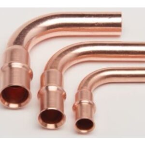 RLS Rapid Locking System 3501121200111 90 deg ACR Street Elbow, 3/4 in, Press x Male Sweat, Copper