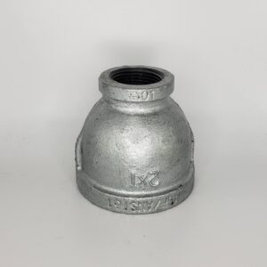 CB Supplies 452029254 Galvanized Reducing Coupling, 2 x 1-1/2 in, FIP, Malleable Iron