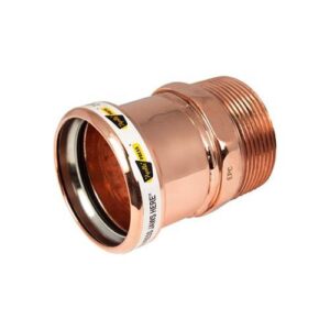 Apollo™ 10061982 804.XL Press-Fit Adapter, 2-1/2 in, Press x MNPT, Copper