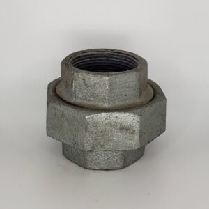 CB Supplies 452094012 Galvanized Union, 1-1/4 in, FIP, Malleable Iron