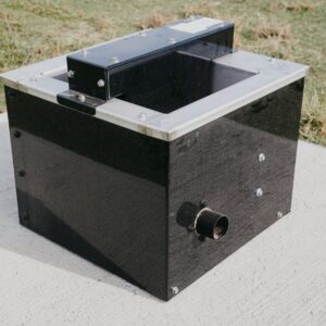 Ample Ag Solutions Northern AC-50 Heated Livestock Waterer, 50 Head, 5 gal, 375 W, Powder Coated Steel Body, Stainless Steel Sink