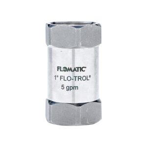 Flomatic® CDX10 CDX Flow Control Valves, 1 in, FPT, 10 gpm, Stainless Steel Body