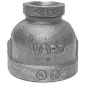 Approved Vendor 2788 Black Iron Reducing Coupling, 1-1/4 x 1 in, FIP