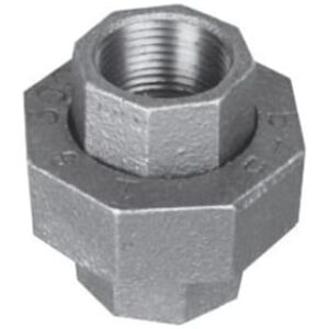 Approved Vendor 2917 Black Iron Union, 1/2 in, FIP