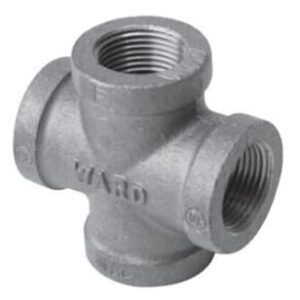 Approved Vendor 2930 Black Iron Cross, 1-1/2 in, FIP