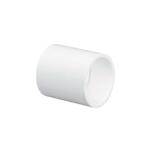 Lasco® 429-007 Coupling, 3/4 in, Slip, SCH 40/STD, PVC, White