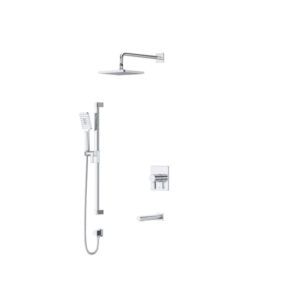 Riobel® TKIT1723C Premium Shower Kit, 6.3 gpm, 59 in L x Hose, Chrome