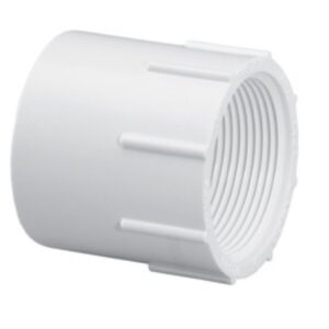 Lasco® 435080 Female Adapter, 8 in, Slip x FPT, SCH 40, PVC