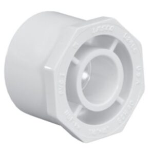 Lasco® 437339 Reducing Bushing, SP x FPT, 3 x 2-1/2 in, SCH 40, PVC