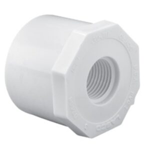 Lasco® 438532 Reducing Bushing, SP x FPT, 6 x 4 in, SCH 40, PVC