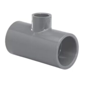 Fabco 801210 Reducing Tee, 1-1/2 x 1-1/2 x 3/4 in, Slip, SCH 80/XH, PVC