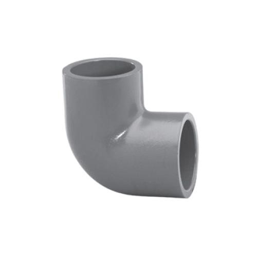 Lasco® 806-005 90 deg Socket Elbow, 1/2 in, Slip, SCH 80/XH, PVC, Gray