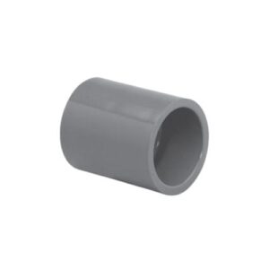 Lasco® 829-010 Socket Coupling, 1 in, Slip, SCH 80/XH, PVC, Gray