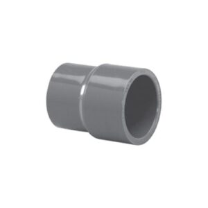 Lasco® 829-422 Socket Reducing Coupling, 4 x 3 in, Slip, SCH 80/XH, PVC, Gray