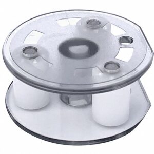 Stenner Pumps EC350 Pump Roller Assembly, Polyethylene, White