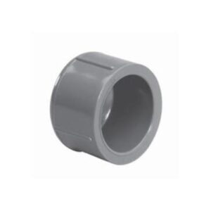Lasco® 847-012 Socket Cap, 1-1/4 in, Slip, SCH 80/XH, PVC, Gray
