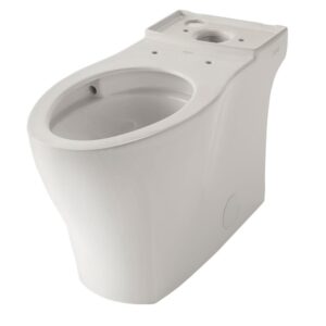Gerber® G0021197 Toilet Bowl, Lemora, White, Elongated Shape, 12 in Rough-In, 17-1/8 in H x Rim, 2 in Trapway, 1.28 gpf