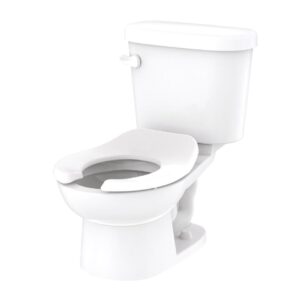 Gerber® GHE20601 Two-Piece Toilet, PeeWee Children, Round Front Bowl, 11-1/4 in H x Rim, 10 in Rough-In, 1.28 gpf, White
