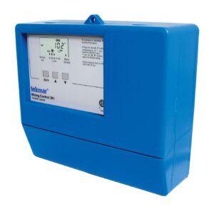 Tekmar® 361 Mixing Control, Variable Speed, NTC Thermistor Sensor, LCD Pushbutton User Interface, Blue
