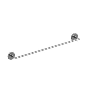 RiobelPRO® P965C Riobel Cross Collection Towel Bar, 24 in L, 2-3/8 in x H 2-1/2 in D, Chrome