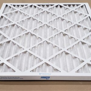 Dafco 10376 400 Synthetic Air Filter, 20 in H x 25 in W x 1 in D, 8 MERV, 150 deg