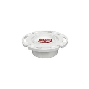 Sioux Chief 883-PT TKO Closet Flange, 3 in ID 4 in OD, Plastic, White