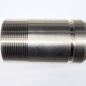 Approved Vendor 38061 Certa-Lok x Male Adapter, 4 in, 316 Stainless Steel