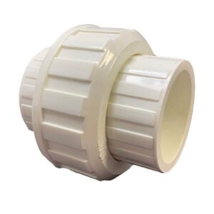 Lasco® 457-012 O-Ring Union, 1-1/4 in, Slip, SCH 40/STD, PVC, Buna-N Seal, White