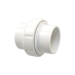 Lasco® 457-020 O-Ring Union, 2 in, Slip, SCH 40/STD, PVC, Buna-N Seal, White