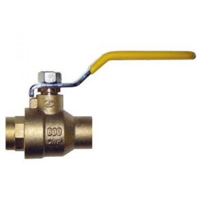 Fairview BVC4103-26 Ball Valve, 1-1/2 in, Female Solder, Full Port
