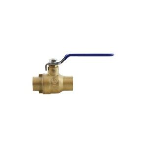 Boshart Industries 0827C-25NL CXC Full Port Ball Valve, 2-1/2 in, 400 psi, C, Forged Brass Body, Full Port