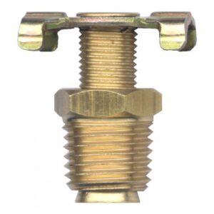 Fairview 240-A Back Seating Drain Cock, 1/8 in, MNPT, Brass Body
