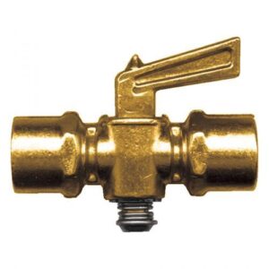 Fairview 2103-B Spring Bottom, 1/4 in, FNPT, Brass Body