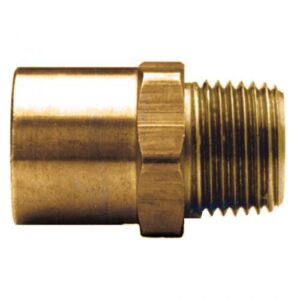 Fairview 48SW-10B Pipe Connector, 1/2 x 1/4 in, Female Solder x MNPT, Brass