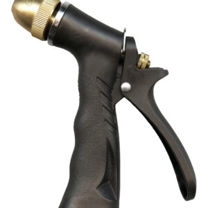 Fairview GHN-BN Adjustable Industrial Hose Nozzle, Brass/Zinc