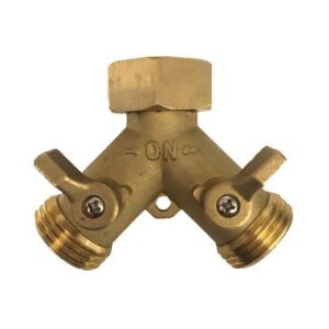 Fairview 202-WV Wye Coupling, Hose, Brass