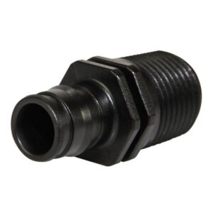 Uponor Q4621010 ProPEX® Adapter, 1 in, F1960 Cold-Expansion PEX x MNPT, Engineered Polymer