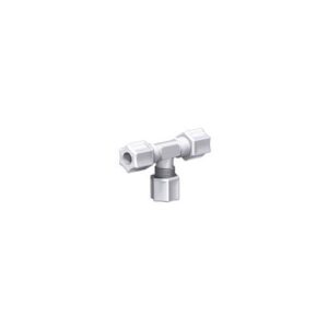 JACO 706NO Union Tee, 3/8 in, Nylon, White