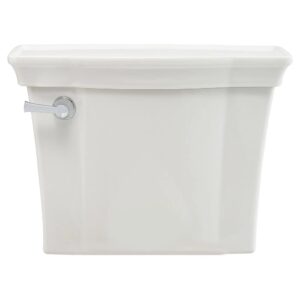 American Standard 4570A104.020 Unlined Toilet Tank, Estate® VorMax, 1.28 gpf, 4.8 L Tank, 2 in Left-hand Trip Lever Flush, White