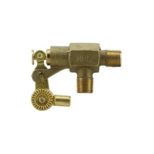 Boshart Industries 28-BFV-10NL Brass Float Valve, 1 in, MNPT, 125 psi