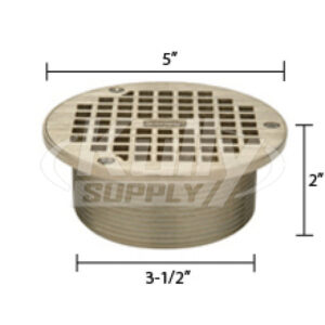 Zurn® ZN400-5B-CAN Nickel Strainer
