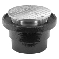 Zurn® ZN1602-TOP-ASSY Nickel Floor Drain, Nickel Bronze