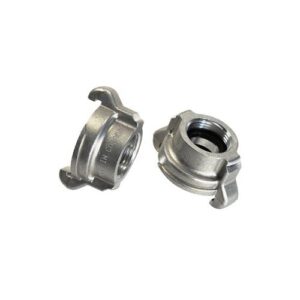 Mercedes Textiles 6316PF24QCA Merlug® Forged Adapter, 1 in Female NPSH x 1-1/2 in Quick Connect, Aluminum