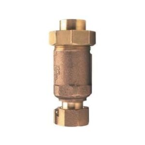 Zurn® 1UFX1F-700XL Dual Check Valve, 1 in, FNPT, Bronze Body